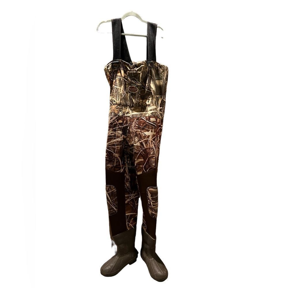Waterfowl Wading Systems Max-4 Neoprene Bootfoot Waders. Realtree. Size 9